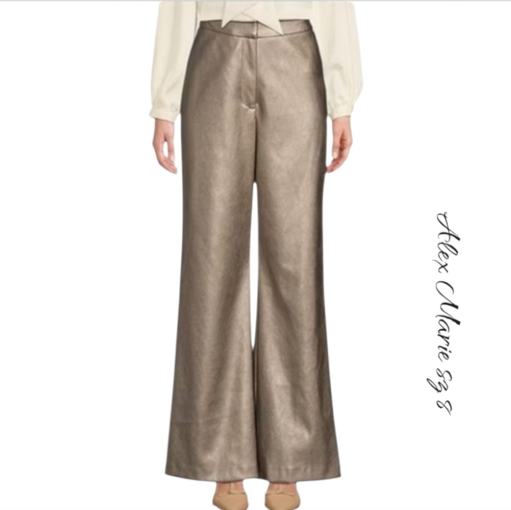 NWT Alex Marie High Rise Wide Leg Pants sz 8